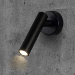 Επιτοίχιο φωτιστικό κομοδίνου LED 2W 3000K Mαύρου Χρώματος V-TAC – 10290