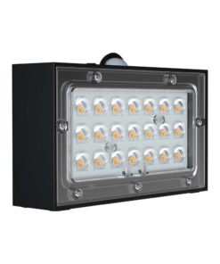 Επιτοίχιο Φωτιστικό LED 3W 3000Κ+4000K Ηλιακό με ανιχνευτή Μαύρου Χρώματος IP65 V-TAC – 10305