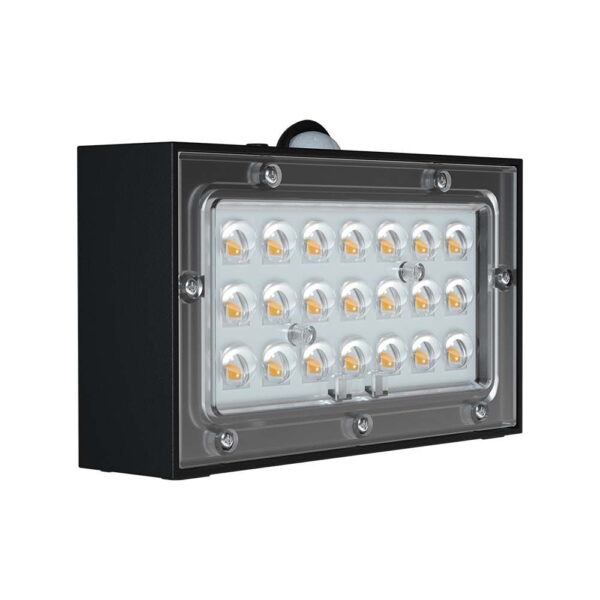 Επιτοίχιο Φωτιστικό LED 3W 3000Κ+4000K Ηλιακό με ανιχνευτή Μαύρου Χρώματος IP65 V-TAC – 10305
