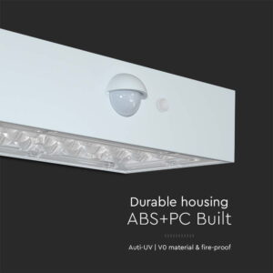 Επιτοίχιο Φωτιστικό LED 3W 3000Κ+4000K Ηλιακό με ανιχνευτή Λευκού Χρώματος IP65 V-TAC – 10306