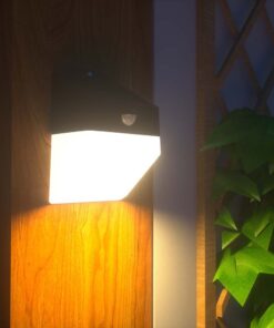 Επιτοίχιο φωτιστικό LED 2W 4000K Ηλιακό με Ανιχνευτή Κίνησης Μαύρου Χρώματος V-TAC – 10309