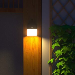 Επιτοίχιο φωτιστικό LED 2W 4000K Ηλιακό με Ανιχνευτή Κίνησης Μαύρου Χρώματος V-TAC – 10309