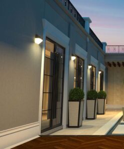 Επιτοίχιο φωτιστικό LED 2W 4000K Ηλιακό με Ανιχνευτή Κίνησης Μαύρου Χρώματος V-TAC – 10309