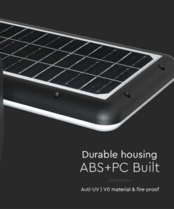 Επιτοίχιο Φωτιστικό LED 15W 4000K Ηλιακό με Ανιχνευτή Μαύρου Χρώματος IP65 V-TAC – 10315