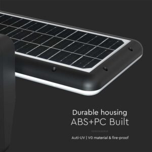 Επιτοίχιο Φωτιστικό LED 15W 4000K Ηλιακό με Ανιχνευτή Μαύρου Χρώματος IP65 V-TAC  – 10315