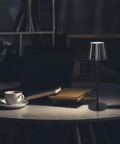 LED φωτιστικό γραφείου 1.5W επαναφορτιζόμενο 3σε1 CCT με μαύρο σώμα dimmable V-TAC – 10325