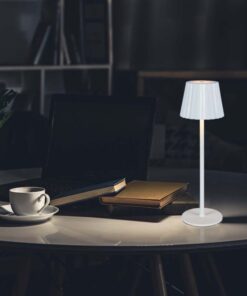 LED φωτιστικό γραφείου 1.5W επαναφορτιζόμενο 3σε1 CCT με λευκό σώμα dimmable V-TAC – 10326