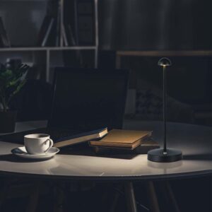 Φωτιστικό Γραφείου LED 1.6W Eπαναφορτιζόμενο Mαύρο Χρώματος Dimmable V-TAC – 10328