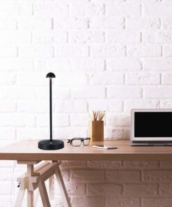 Φωτιστικό Γραφείου LED 1.6W Eπαναφορτιζόμενο Mαύρο Χρώματος Dimmable V-TAC – 10328