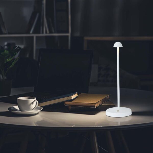 Φωτιστικό γραφείου LED 1.6W επαναφορτιζόμενο CCT Λευκού Χρώματος Dimmable V-TAC – 10329