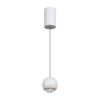 LED κρεμαστό φωτιστικό οροφής σφαίρα 6W 3000K θερμό λευκό με λευκό σώμα V-TAC – 10342