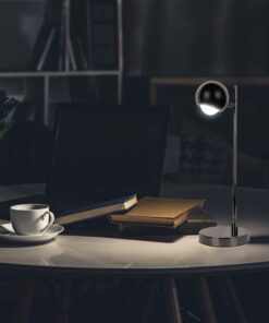 LED φωτιστικό γραφείου 5W 3000K θερμό λευκό με μαύρο σώμα V-TAC – 10345