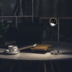 LED φωτιστικό γραφείου 5W 3000K θερμό λευκό με μαύρο σώμα V-TAC – 10345