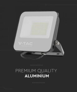 LED Προβολέας 30W V-TAC Samsung Chip Μαύρος 4800lm Αδιάβροχος IP65 6500K – 23693