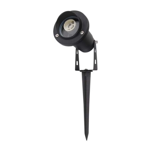Φωτιστικό Καρφί Κήπου 1xGU10 IP65 Μαύρου Χρώματος V-TAC – 10373