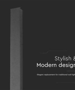 Aπλίκα Τοίχου LED 10W 3000K Ανθρακί Χρώματος IP65 V-TAC – 10429