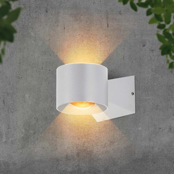 Απλίκα Up-Down LED 5W 3000K IP65 Λευκού Χρώματος V-TAC – 10443