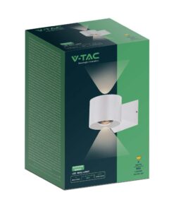 Απλίκα Up-Down LED 5W 3000K IP65 Λευκού Χρώματος V-TAC – 10443