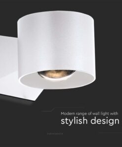 Απλίκα Up-Down LED 5W 3000K IP65 Λευκού Χρώματος V-TAC – 10443