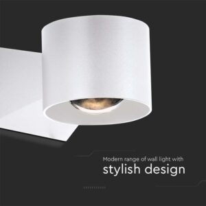 Απλίκα Up-Down LED 5W 3000K IP65 Λευκού Χρώματος V-TAC – 10443