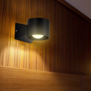 Απλίκα Up-Down LED 5W 3000K Μαύρου Χρώματος IP65 V-TAC – 10445