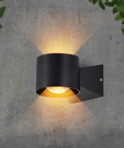 Απλίκα Up-Down LED 5W 3000K Μαύρου Χρώματος IP65 V-TAC – 10445