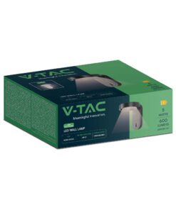 Επιτοίχιο φωτιστικό κομοδίνου LED 3W 3000K Μαύρου Χρώματος Περιστρεφόμενο V-TAC – 10448