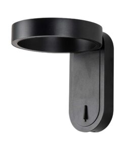 Επιτοίχιο φωτιστικό κομοδίνου LED 3W 3000K Μαύρου Χρώματος Περιστρεφόμενο V-TAC – 10448