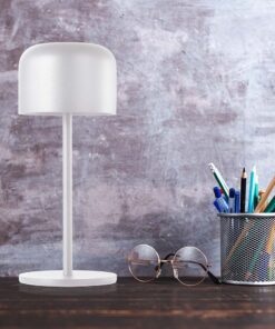 Επιτραπέζιο Φωτιστικό γραφείου LED 1.5W επαναφορτιζόμενο Λευκού Χρώματος dimmable IP54 V-TAC – 10449