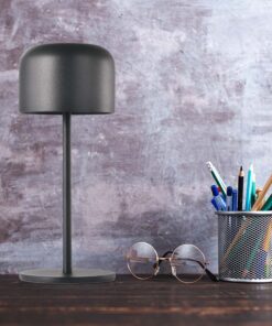 Επιτραπέζιο Φωτιστικό γραφείου LED 1.5W επαναφορτιζόμενο Μαύρου Χρώματος dimmable IP54 V-TAC V-TAC – 10450