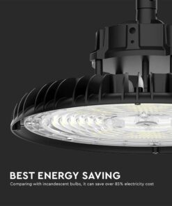 LED καμπάνα UFO SMD 200W 3 σε 1 με τροφοδοτικό Lifud 160lm/W V-TAC – 10467