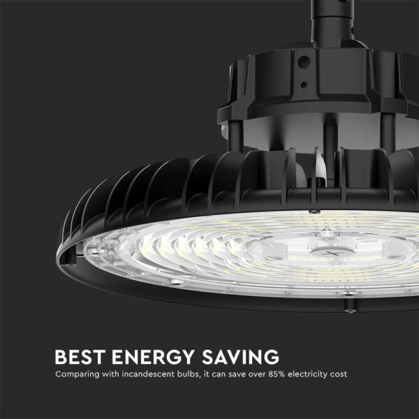 LED καμπάνα UFO SMD 200W 3 σε 1 με τροφοδοτικό Lifud 160lm/W V-TAC – 10467