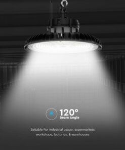 LED καμπάνα UFO SMD 200W 3 σε 1 με τροφοδοτικό Lifud 160lm/W V-TAC – 10467