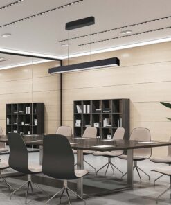 Κρεμαστό φωτιστικό Samsung LED 40W 3 σε 1 CCT Μαύρου Χρώματος V-TAC – 10468