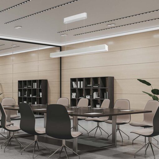 Κρεμαστό φωτιστικό Samsung LED 40W 3 σε 1 CCT Λευκού Χρώματος V-TAC – 10469
