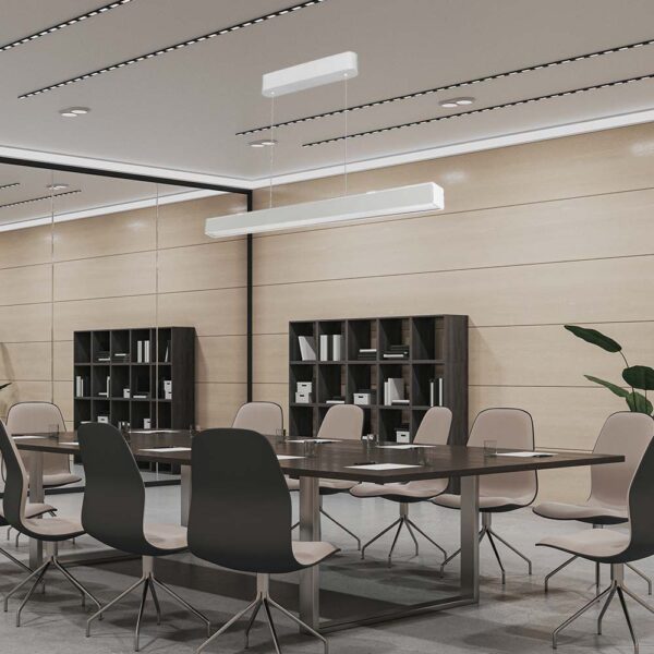 Κρεμαστό φωτιστικό Samsung LED 40W 3 σε 1 CCT Λευκού Χρώματος V-TAC – 10469