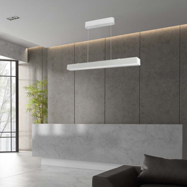 Κρεμαστό φωτιστικό Samsung LED 40W 3 σε 1 CCT Λευκού Χρώματος V-TAC – 10469