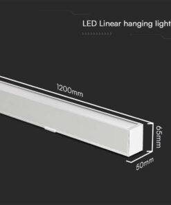Κρεμαστό φωτιστικό Samsung LED 40W 3 σε 1 CCT Λευκού Χρώματος V-TAC – 10469