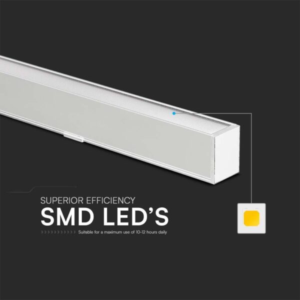 Κρεμαστό φωτιστικό Samsung LED 40W 3 σε 1 CCT Λευκού Χρώματος V-TAC – 10469