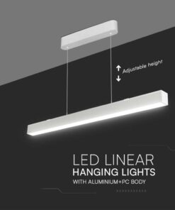 Κρεμαστό φωτιστικό Samsung LED 40W 3 σε 1 CCT Λευκού Χρώματος V-TAC – 10469