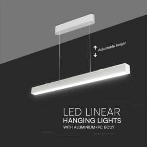 Κρεμαστό φωτιστικό Samsung LED 40W 3 σε 1 CCT Λευκού Χρώματος V-TAC – 10469