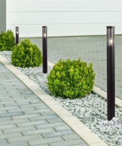 Φωτιστικό κολωνάκι Κήπου 1xE27 Μαύρου Χρώματος IP44 V-TAC – 10472