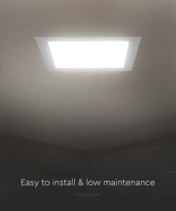LED mini panel χωνευτό backlit 6W 4000K Λευκού Χρώματος V-TAC – 10481