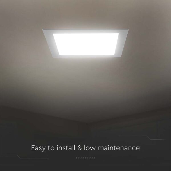 LED mini panel χωνευτό backlit 6W 4000K Λευκού Χρώματος V-TAC – 10481
