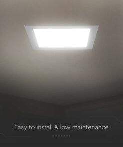 Panel Backlit Χωνευτό LED 18W 6500K Λευκού Χρώματος V-TAC – 10488