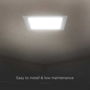Panel Backlit Χωνευτό LED 18W 6500K Λευκού Χρώματος V-TAC – 10488