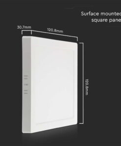 Mini panel επιφανειακό backlit LED 6W 3000K Λευκού Χρώματος V-TAC – 10492