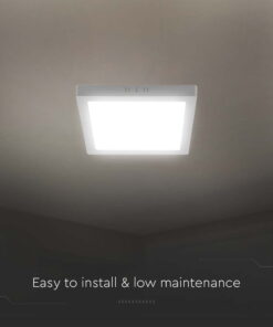 Mini panel επιφανειακό backlit LED 6W 3000K Λευκού Χρώματος V-TAC – 10492