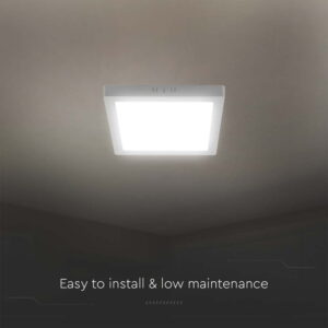 Mini panel επιφανειακό backlit LED 6W 3000K Λευκού Χρώματος V-TAC – 10492