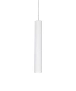 IDEAL LUX Κρεμαστό Φωτιστικό LOOK 1xGU10 Λευκού Χρώματος – 104935